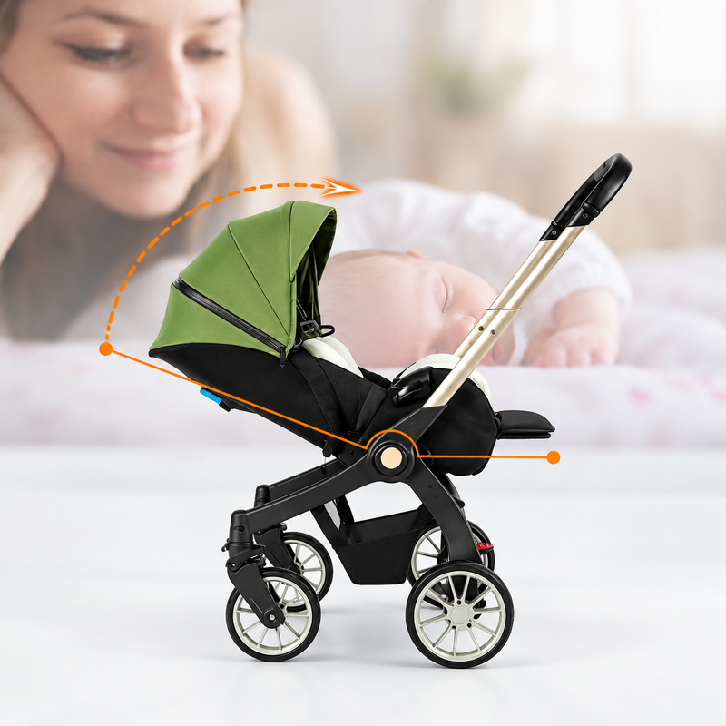 Réhausseur poussette 4 en 1